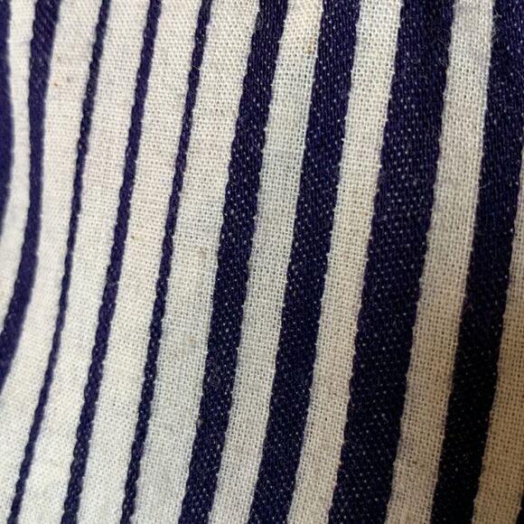 Moon River Size small striped romper With elastic and drawstring waist - Picture 13 of 13